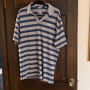 Men’s Under Armor Polo “heatgear’ loose XL
